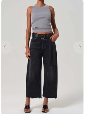 Citizens of Humanity Alya Frayed Crop Size 34